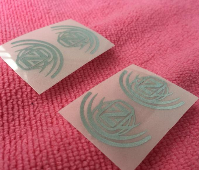 Etichette d'argento riflettenti molli dell'abbigliamento del trasferimento di calore 3D per la maglietta