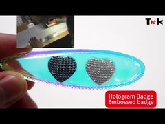 Trasferimento di calore ad alta frequenza TPU 3d inciso per abbigliamento