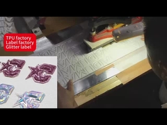 TPU personalizzato OEKOTEX Patch OEM Abbigliamento Sinfonia Novella Patch di gomma