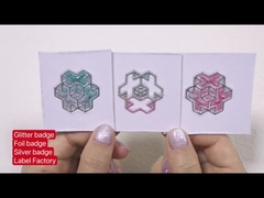 Patch in TPU personalizzati Glitter Badge