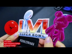 Etichetta TPU Insegna ad alta frequenza Insegna ologrammi