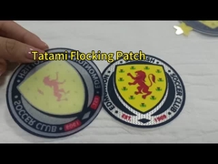 OEKO Ferro su patch di abbigliamento lavabile Flocking Adhesive Patch di abbigliamento