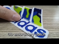 OEM prezzo di fabbrica pieno ricamato su patch di tessuto per abbigliamento