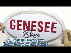 Abbigliamento Etichette ricamo Ferro su cerotti Trasferimento termico Lavabile