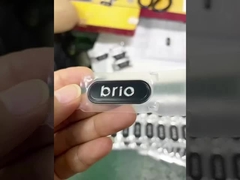 Abbigliamento personalizzato di alta qualità 3D Argento Nero Tpu Logo di trasferimento di calore per abbigliamento