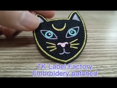 Abbigliamento ricamo Etichette per squali Patch di trasferimento di calore Lavabili personalizzati