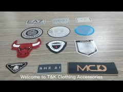 Etichetta di abbigliamento di alta qualità per il trasferimento di silicone con stampa termica 3D