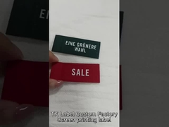 Etichetta di abbigliamento per marchi personalizzati