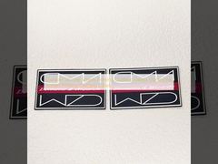 Etichette per abbigliamento in serigrafia di silicone durevole