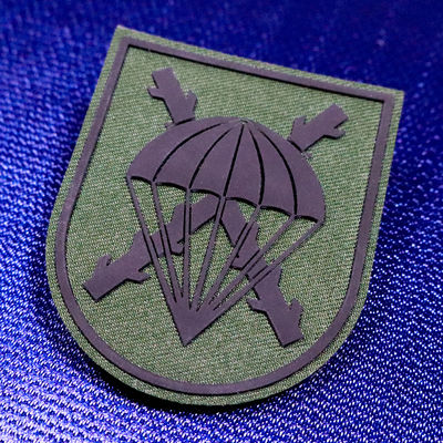 Patch per abbigliamento Etichette per stampa a schermo Velcro Tape Silicone su patch per giacche