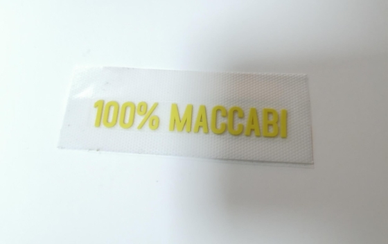Il trasferimento di calore del silicone su misura abbigliamento identifica 3D ha modellato il logo
