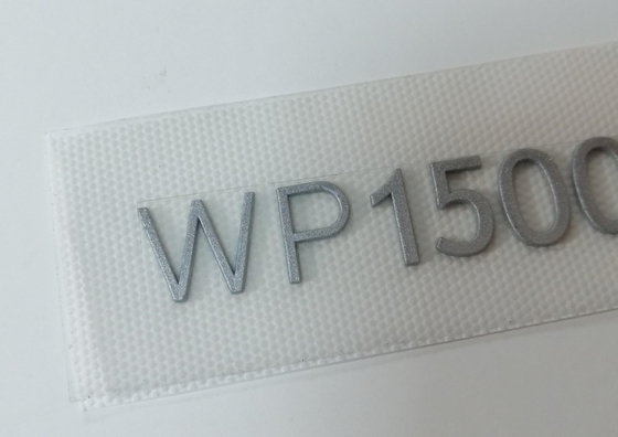 Il logo 3D del silicone ha modellato la progettazione su misura etichette del trasferimento di calore