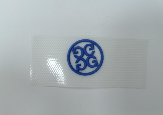 3D lavabile ha modellato le etichette dell'abbigliamento del trasferimento di calore del silicone per l'indumento