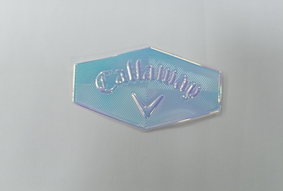 Etichetta olografica del trasferimento di calore di effetto TPU dell'abbigliamento con alta frequenza