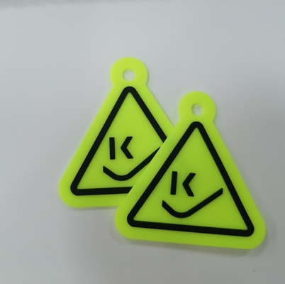 I distintivi di gomma delle toppe del silicone 3D del PVC cucono su lavabile su misura