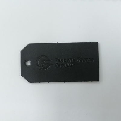 Colore su ordinazione lavabile impresso dell'etichetta di cuoio dell'unità di elaborazione di Logo Suede Microfiber