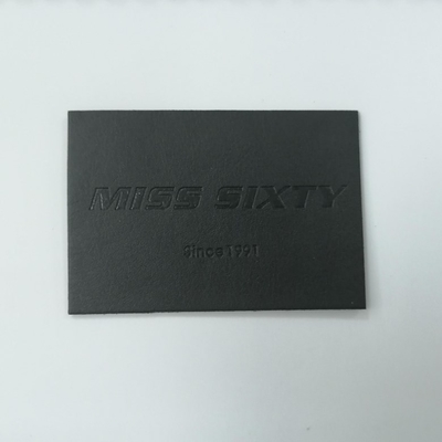 Etichetta di cuoio impressa Eco lavabile dell'unità di elaborazione di Logo Suede Microfiber amichevole