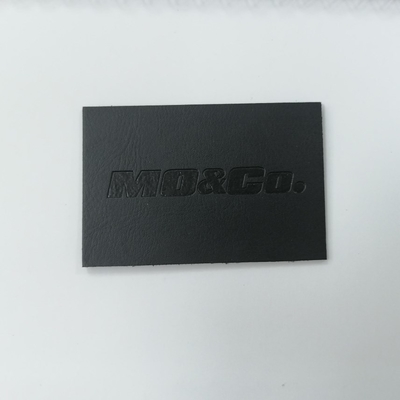 Etichetta di cuoio impressa Eco lavabile dell'unità di elaborazione di Logo Suede Microfiber amichevole