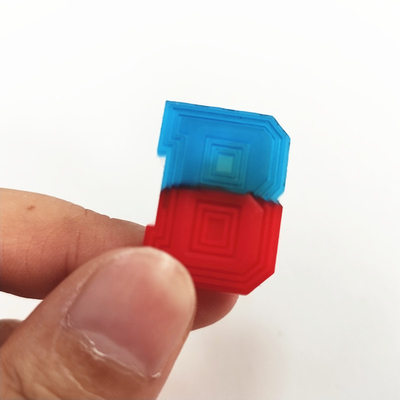 L'abitudine impressa cuce su Logo Patches, etichetta di gomma del PVC con effetto speciale