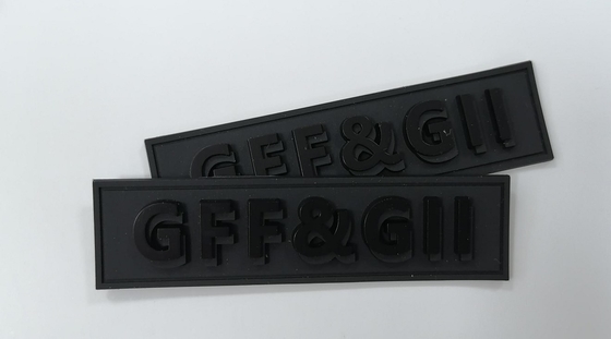 Le etichette della gomma di silicone del PVC, distintivo del trasferimento di calore 3D hanno personalizzato