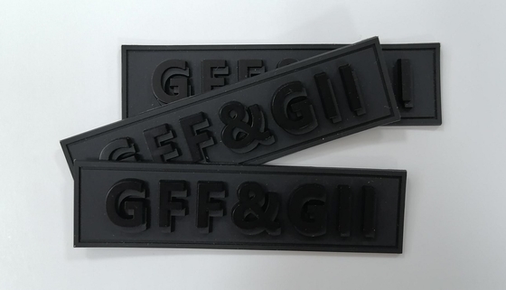 Le etichette della gomma di silicone del PVC, distintivo del trasferimento di calore 3D hanno personalizzato