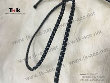 cavo di scossa elastico riflettente di 4mm, cavo elastico del cavo elastico della corda per le perle