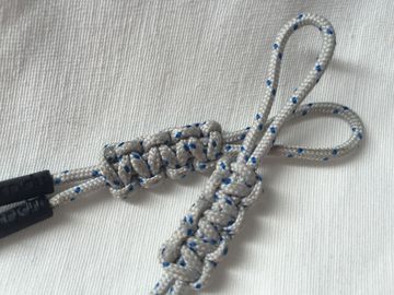 Iniezione fatta a mano su misura di colori TPU di tirata 3 della chiusura lampo di Paracord