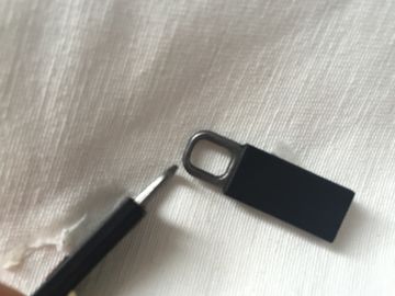 OEM/ODM di gomma mentali di rame amichevoli eco- dell'estrattore della chiusura lampo disponibile