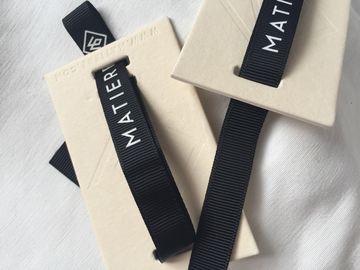 tatto creativo delle etichette 3D dell'abbigliamento delle etichette di caduta dell'abbigliamento allegato nastro di 12mm al minuto