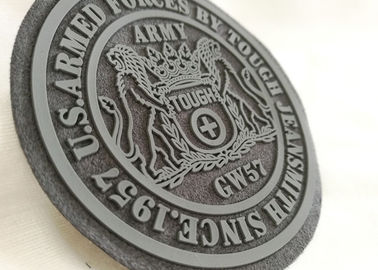 il nome di gomma di spessore di 2mm identifica la toppa del PVC della polizia, toppe su ordinazione della gomma 3d