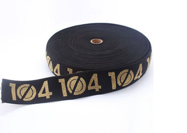 Nastro amichevole eco- della tessitura del poliestere della banda elastica del jacquard per bagagli