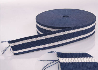 Nastro amichevole eco- della tessitura del poliestere della banda elastica del jacquard per bagagli