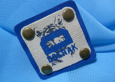 La serigrafia del nastro raso/del nastro identifica le etichette stampate schermo progettazione professionale