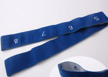 Tipo banda elastica per l'esercizio, bande elastiche durevoli del jacquard di yoga di allungamento del tessuto