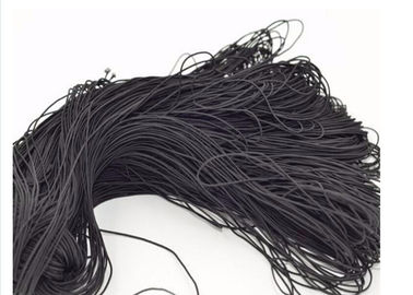 Campione libero dello zaino del poliestere del cavo del filo elastico elastico materiale del nero disponibile