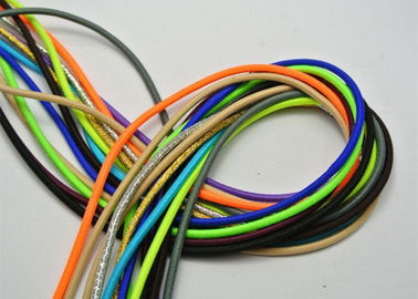 Tenacia bordante elastica colorata del filo della corda del cavo dell'elastico di 3mm su