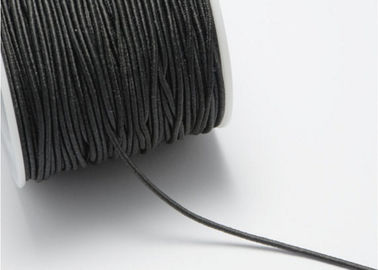 Cavo elastico nero amichevole eco- 2mm, cavo elastico elastico per abbigliamento