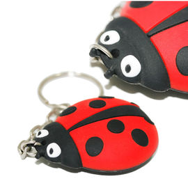 Ricordo promozionale Keychain del silicone degli oggetti impresso abitudine di progettazione di modo di festival