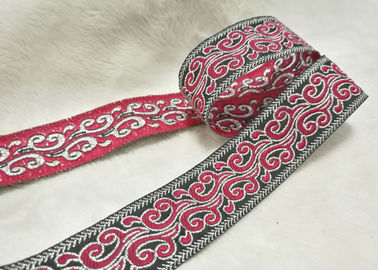Nastro tessuto nastro di seta del Grosgrain del raso stampato abitudine per la decorazione del regalo di Chrismas