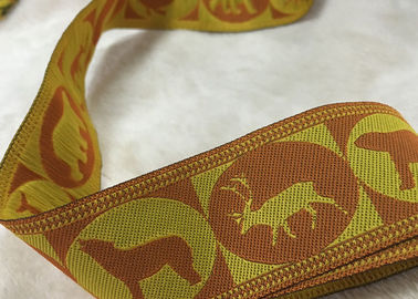 Nastri tessuto nastro decorativo di seta del poliestere della stampa del raso dimensione di 18cm - di 1