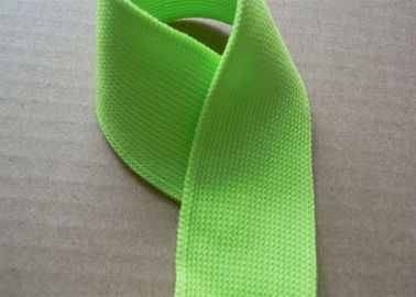 Nastro non elastico amichevole eco-, cinghia di nylon riflettente variopinta della tessitura