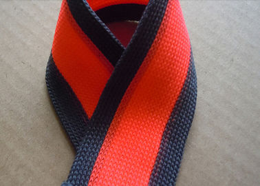 Nastro non elastico amichevole eco-, cinghia di nylon riflettente variopinta della tessitura