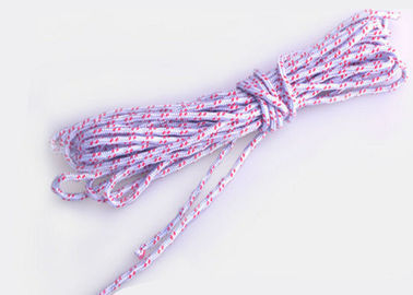rifinitura rivestita della corda intrecciata forte nylon del cavo di anelasticità 4mm/di 3mm non elastico