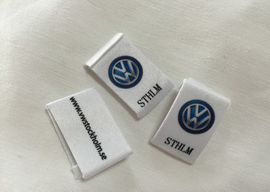 Etichette tessute dell'abbigliamento stampate tessuto per il logo su ordinazione della marca dei bambini