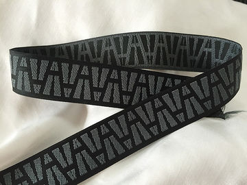 Nastro della tessitura della spina di pesce del nastro tessuto abitudine 20mm per gli indumenti/cappelli
