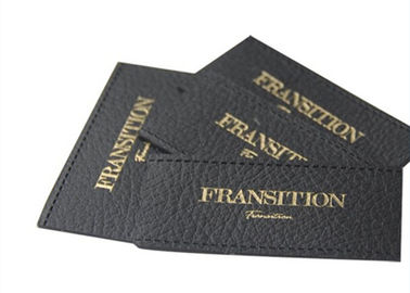 L'abbigliamento su ordinazione riciclato decorativo del cuoio dell'unità di elaborazione dei jeans rattoppa logo impresso/inciso