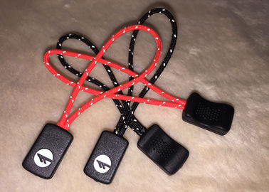 Iniezione di gomma personale del micro dell'estrattore della chiusura lampo di sport dello Skiwear di logo 3d