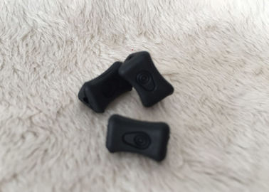 La chiusura lampo decorativa del metallo reversibile di gomma del silicone/PVC dell'alto grado tira