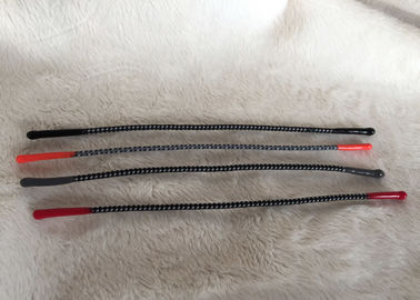 Punte morbide di conclusione del silicone dell'estrattore di gomma elastico riflettente della chiusura lampo per l'indumento