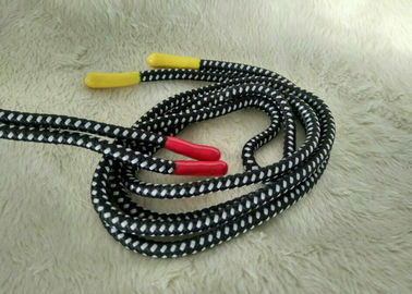 Estrattore di gomma della chiusura lampo di conclusione brillante fatta a mano del silicone con la corda del poliestere di 3mm